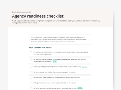agency-readiness-checklist agency-readiness-checklist