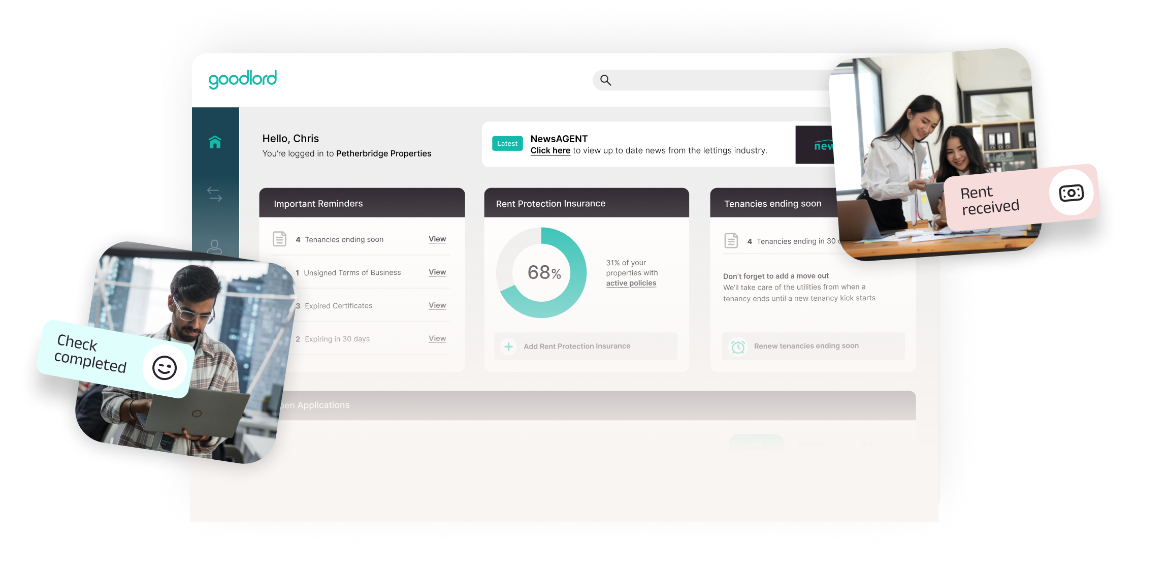 The Gold-Standard Platform for Letting Agents | Goodlord