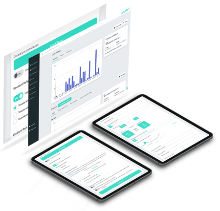 goodlord platform ui on desktop and tablet